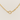 Paperclip Halfcourt Gold