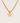 Zodiac Mini Disc Necklace